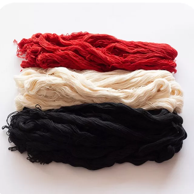 Colores vivos costura punto hilo grueso de algodón para proyectos creativos