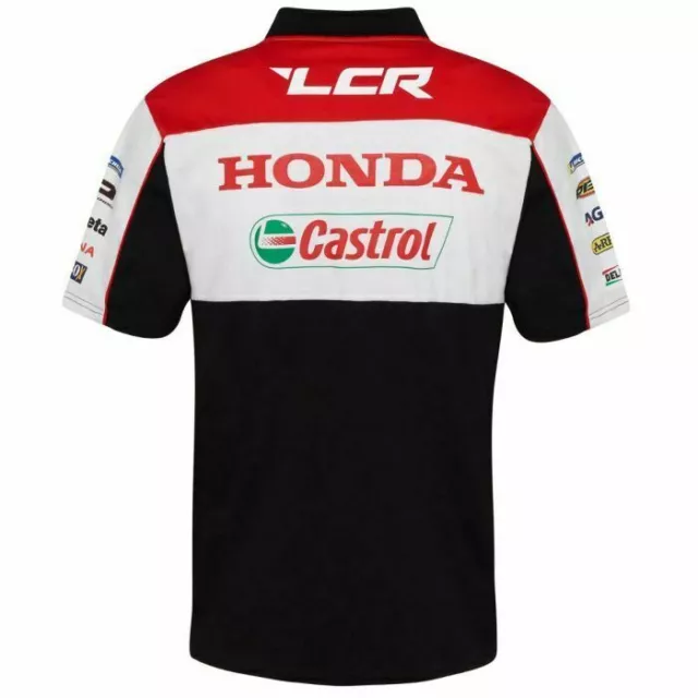 Damen LCR Castrol Honda HRC MotoGP offizielles Rennteam Pol Shirt klein 2