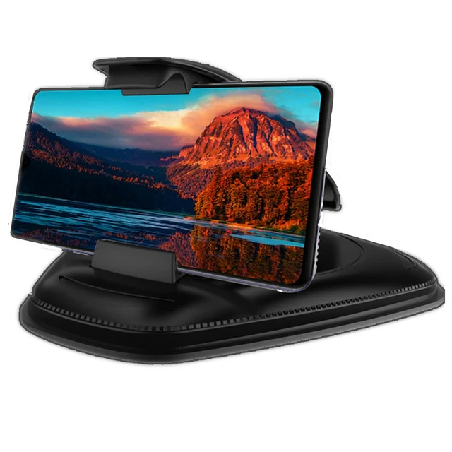 Car 3in-7in Phone Stand Holder Clip Accessories For Dashboard Mount Adjustable