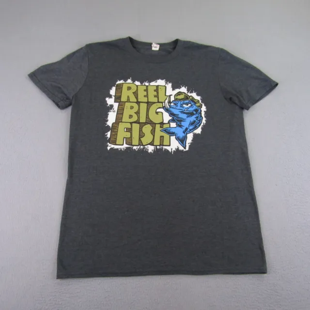Reel Big Fish Shirt Mens Medium Gray Ska Punk Band Concert Music Graphic Tee