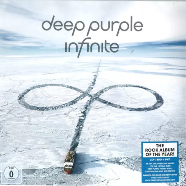 Deep Purple Infinite Vinyl 180 Gram 2LPs w/ DVD Import