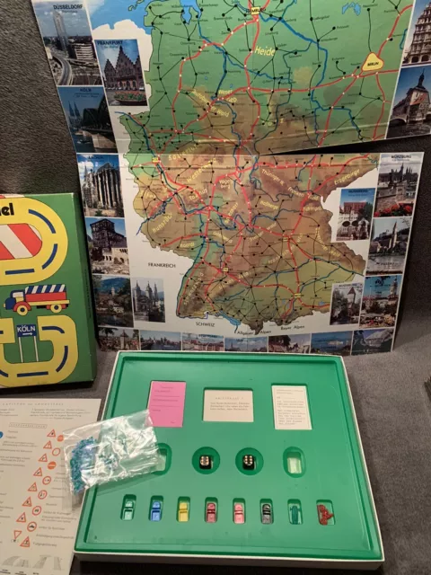 Spiel "Autobahnspiel" - 60/70Er Jahre - In Ovp - Mit "Kies"!