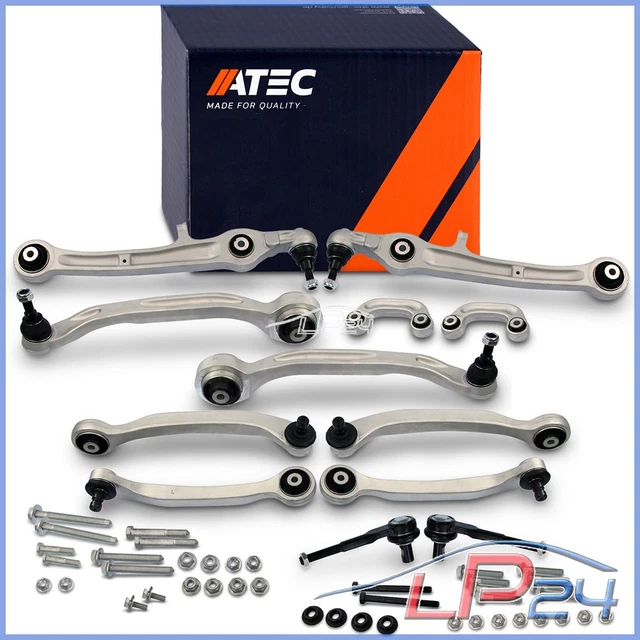 Kit De Bras De Suspension Avant ATEC (14 Pièces) Pour Audi A6 4F C6 (2004-2011) - Neuf