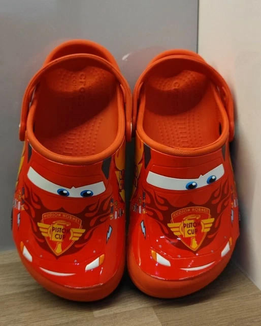 CROCS CARS LIGHTNING McQueen Size 13 £5.50 - PicClick UK