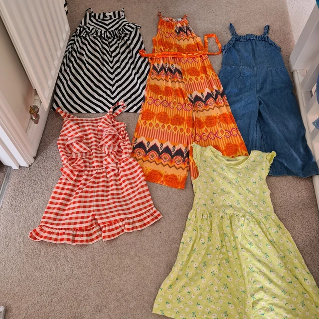 girls summer bundle 7-8 years VGC holiday clothes