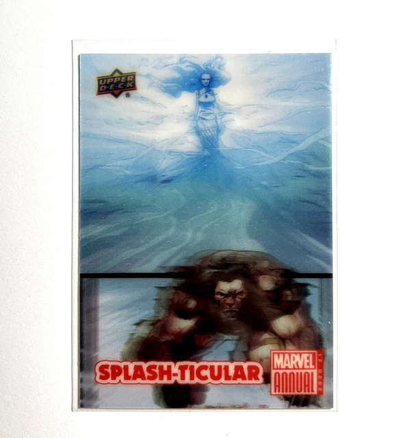 Marvel Annual 2020-21 (UD 2022) SPLASH-TICULAR Insert Card S19 WOLVERINE #1
