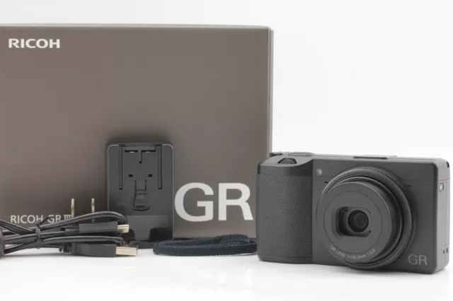 [Top Mint in Box]  Ricoh GR III 24.2MP APS-C Compact Digital Black Camera Japan