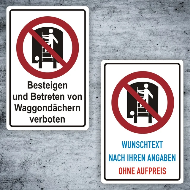 Hinweisschild: Durchgang Verboten, Weiß-rot, Folie Oder Kunststoff Zwei Grossen Nur Als Einzelstuck - Foto 4