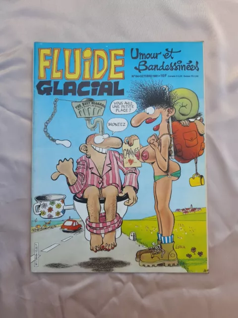 Bd Vintage Fluide Glacial N° 64 Oct 1981