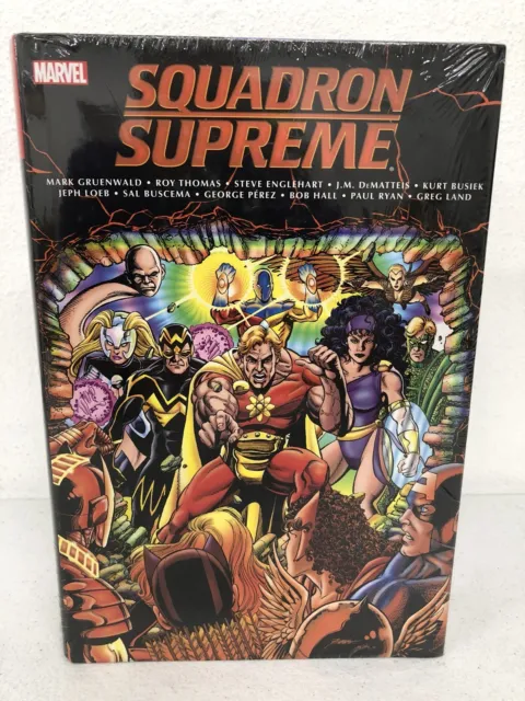 Squadron Supreme Classic Omnibus Marvel Comics Brand New Factory Sealed $125