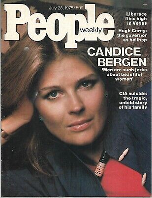 Candice Bergen People Weekly Magazine July 28, 1975