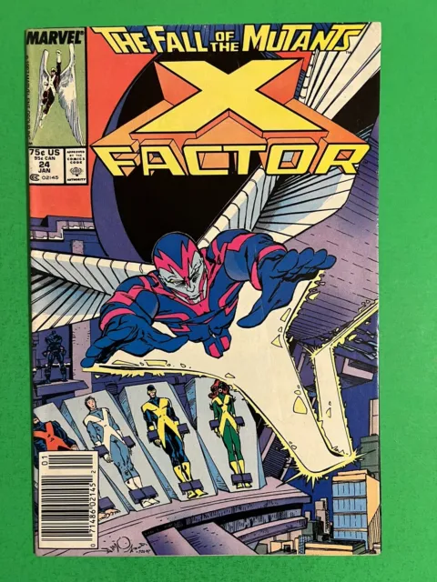 X-Factor #24 (1987) 1st Appearance of Archangel Newsstand VF 🔥🔥🔥