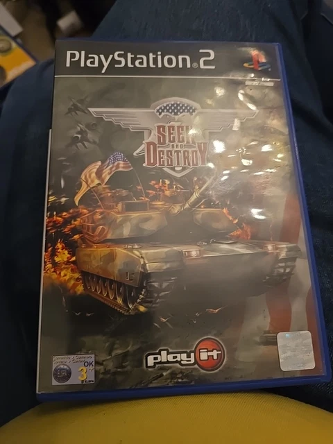 Seek And Destroy Sur PS2 - PAL - Complet - Bon état - Jeu D’action