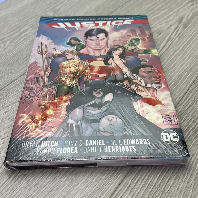 Justice League: The Rebirth Deluxe Edition Book 1 NEW SEALED DC Comics Hardcover