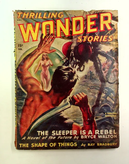 Thrilling Wonder Stories Pulp Feb 1948 Vol. 31 #3 FR/GD 1.5