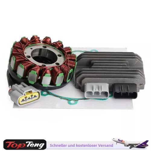 Stator mit Regler und Dichtung Set für Kawasaki ZX-6R ZX 600 R ZX6R 2009-2017 S9