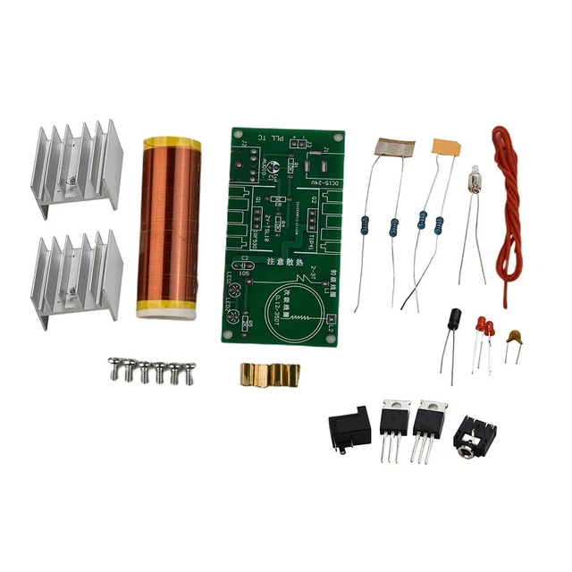 KIT DE HAUT-PARLEURS Plasma à Faire Soi-même Mini Bobine Kit électronique Pou EUR 11,60