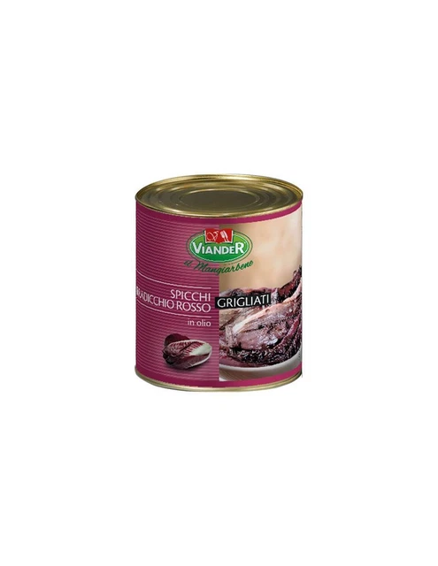 Viander - Radicchio trevigiano grigliato In olio di girasole conf. da 700g