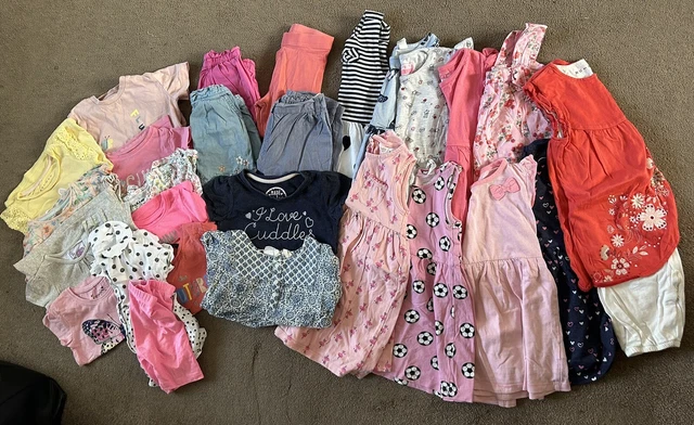 Girls summer bundle age 18-24 months