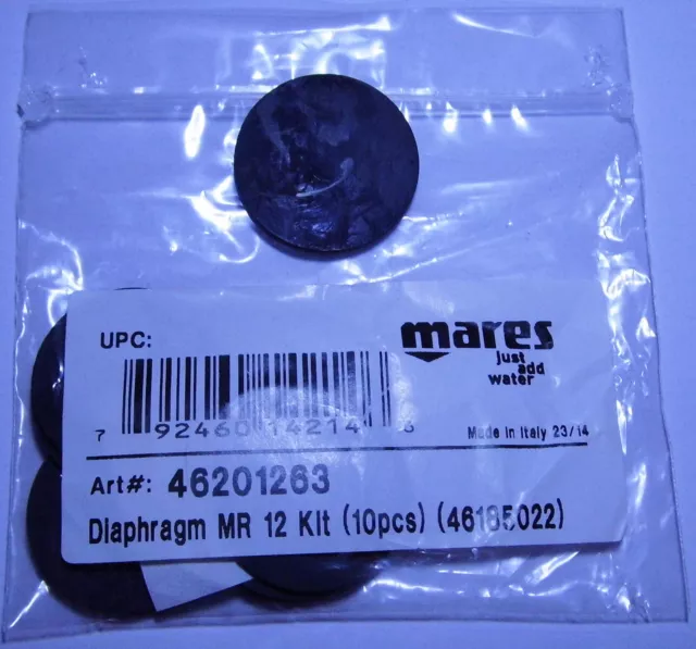 Mares ® Spare Parts – 46185022 – Spare Part DIAPHRAGM First Stage Mares & Dacor 2