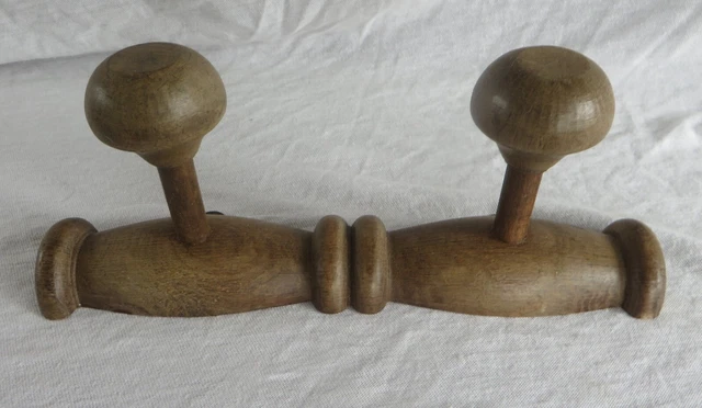 ANCIEN PORTE MANTEAU Patère En Bronze Massif 300 Gr Vestiaire École EUR 45,00 - PicClick FR