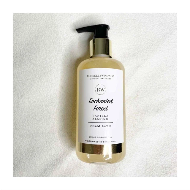 Russell & Windsor Inglaterra NUEVO Bosque Encantado Vainilla Vainilla Espuma Baño de Burbujas