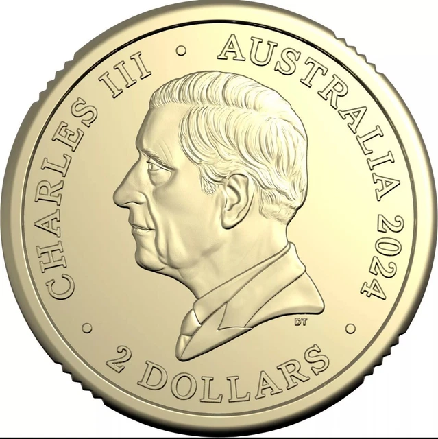 2025 AUSTRALIAN OLYMPIC Team 2 Coloured Coin Allezus UNC 7.50