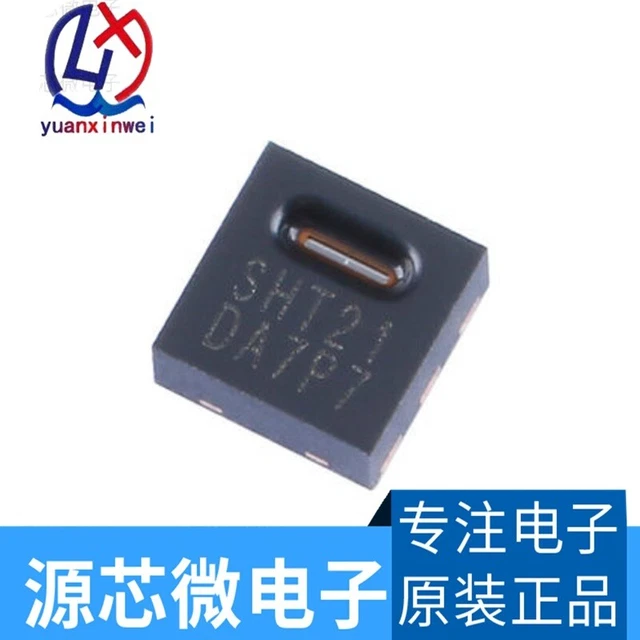 2PCS SHT21 DFN-6 Digital Temperature and Humidity Sensor Chip I²C #2/18 ...