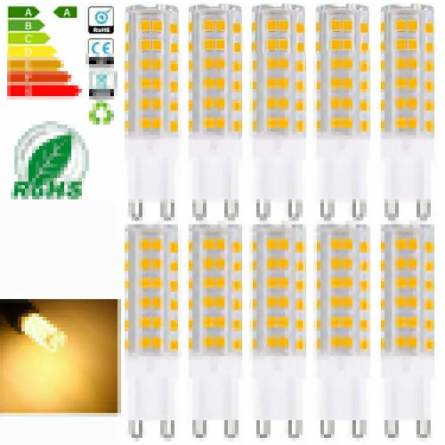 1-10x G9 LED 3W 5W 10W Birne 2835 führte Energiesparlampen Bright 220V Warmweiß