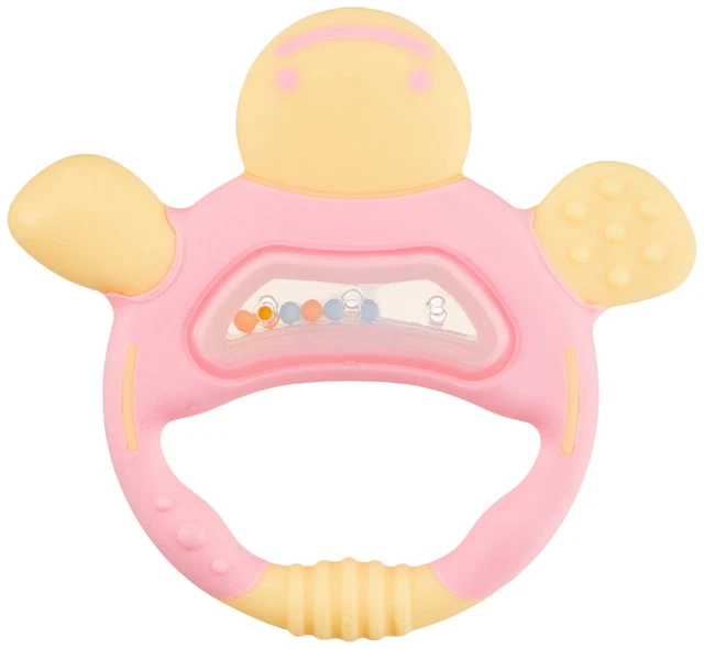Richell Richell Toothpaste With Case Turtle Pink 3 Months Subject