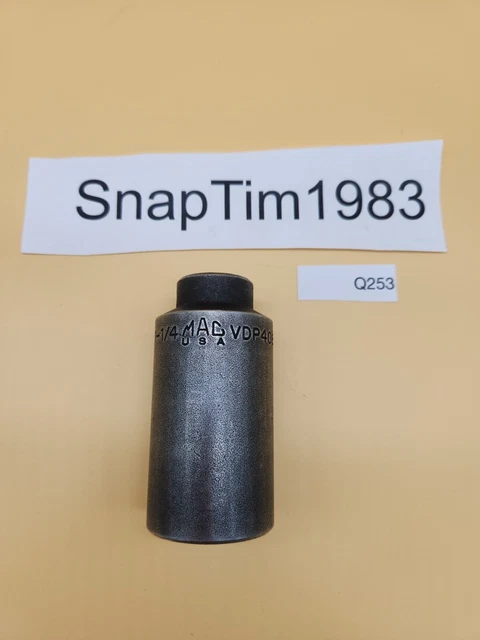 MAC VDP406R 1/2" Drive 1-1/4" 6 Point Deep Impact Socket SAE USA