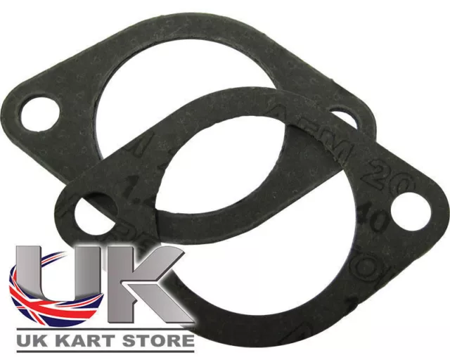 Rotax Max Exhaust Gaskets Pack of 2 Top Quality Gasket & Rapid Delivery Go Kart