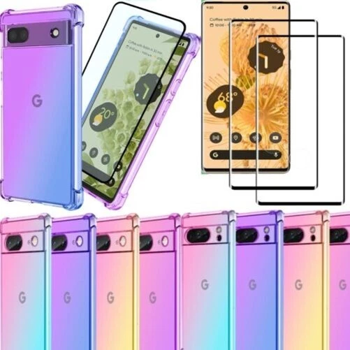Cover per Google Pixel 6 Custodia in Silicone Trasparente