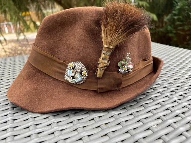 Steigenhöfer Trachtenhut Jakob - 100% Schurwolle, Größenverstellbar Für Jagd & Oktoberfest