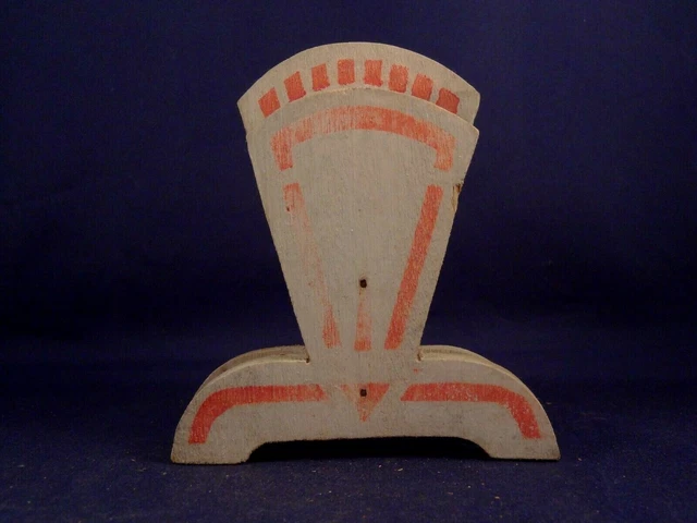 BORDA. VOILIER jouet ancien de bassin en bois peint vers 1920 EUR 60,00