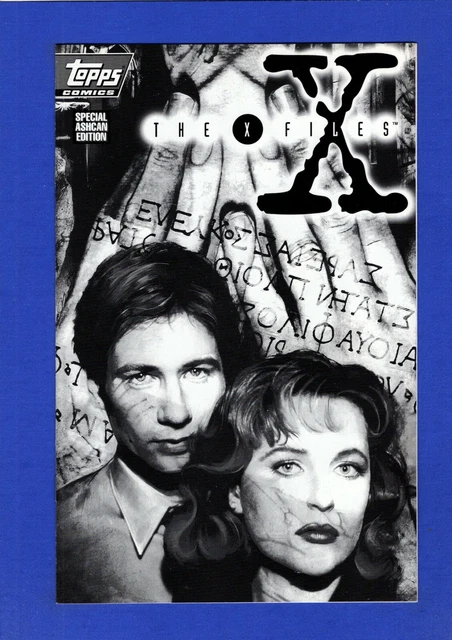 X-Files Special Ashcan Edition Vf/Nm 9.0 High Grade Topps Comics