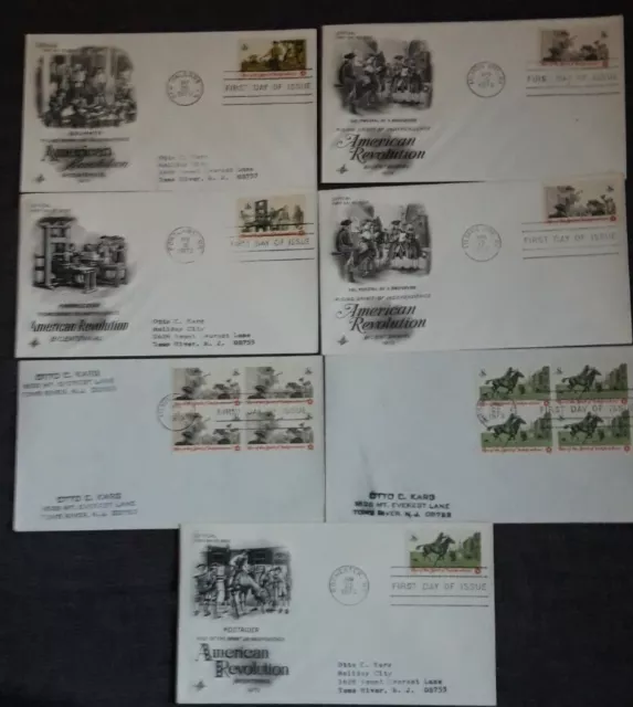 Briefmarken  USA FDC, Ersttagsbrief  1973 D
