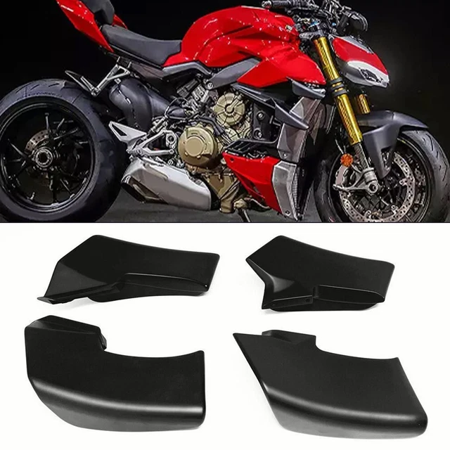 Ali alette in fibra di carbonio su misura per DUCATI Streetfighter V4 V4S V4SP