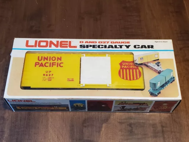 VTG ~ Lionel Hi-Cube Boxcar 6-9627 ~ O Scale Used Union Pacific. Our U989