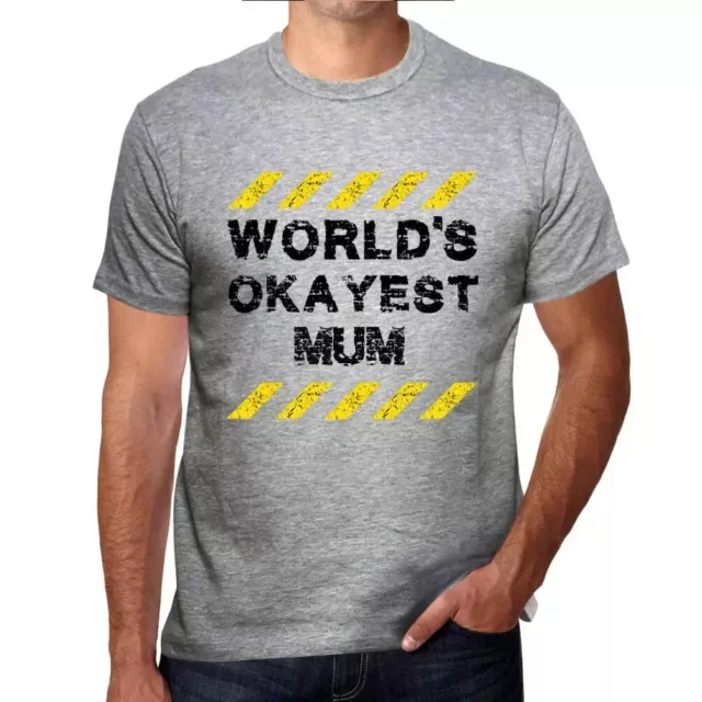 Camiseta Estampada para Hombre La Madre Más Buena Del Mundo – Worlds Okayest Mum