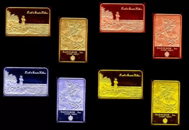 ♔♔♔ Collection Of 4 Bars  ● Napoleon  His Exile To St Helena ♔♔♔