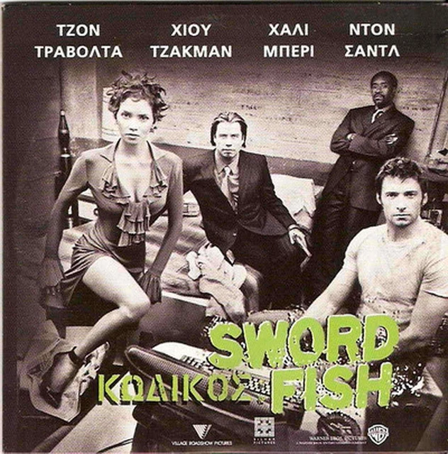 SWORDFISH (JOHN TRAVOLTA, Hugh Jackman, Halle Berry, Don Cheadle) ,R2