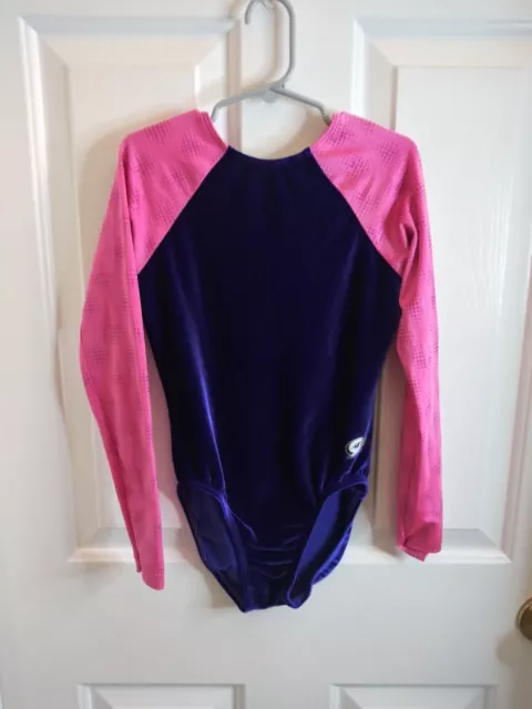 CK Gymnastic Leotard Size Is C/L Pink And Purple Soft Leotard