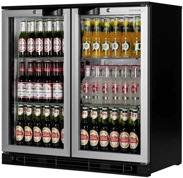 RENT HIRE DOUBLE Display Fridge Bottle Cooler Under Bar Counter From £9