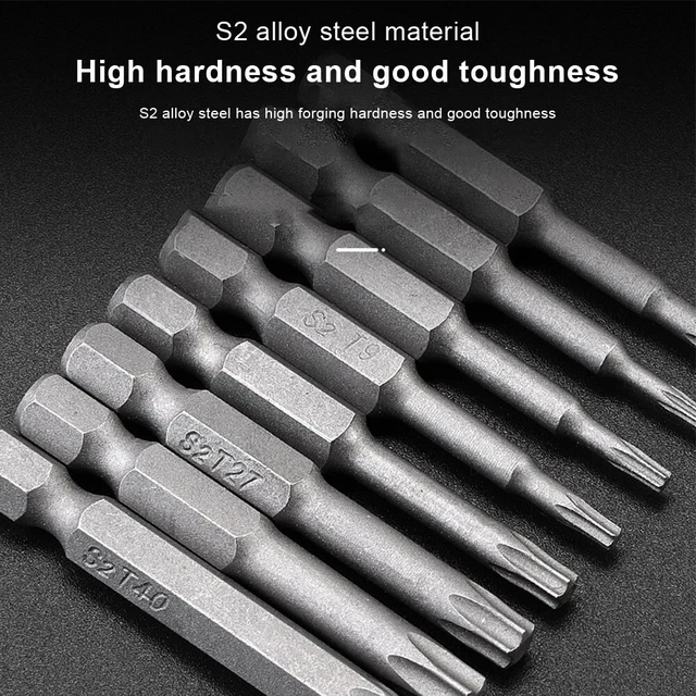 Hochwertig Torx-Schraubendreher Werkzeuge Magnet Legierter Stahl Anti-rost Belag
