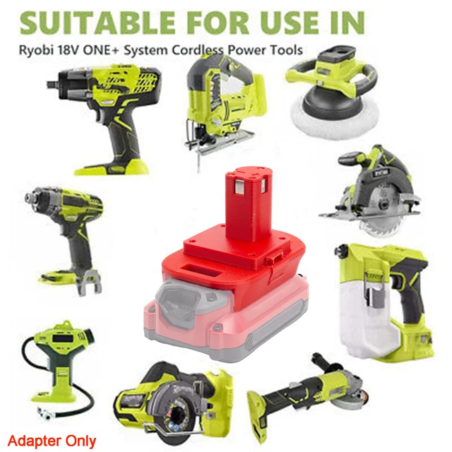 1X ADAPTER FOR Craftsman 20V Max Liion Battery to for Ryobi 18V Series Tools US EUR 21,43