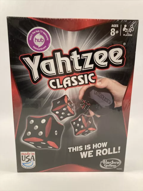 Yahtzee Classic This Is How We Roll Original Family Board Game Hasbro NEW Sealed