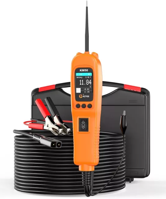 KM50 Circuit Tester Scanner Power Probe 12/24V Electrical Voltage Test Powerscan
