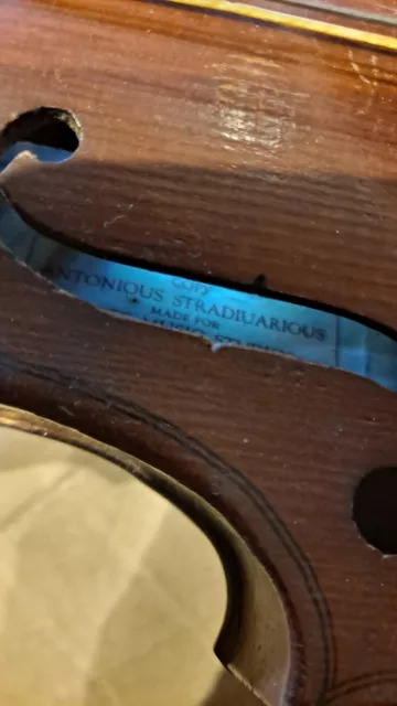 Copy Antonius Stradivarius Violin Made for State Music Studios 3