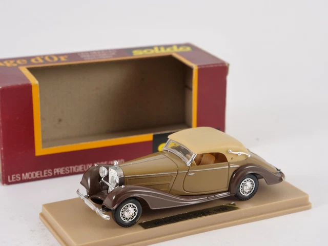 Maquette Mercedes 540K 1938 Atlas 1/43 - Voiture Exceptionnelle, Neuve Avec Boîte D'origine